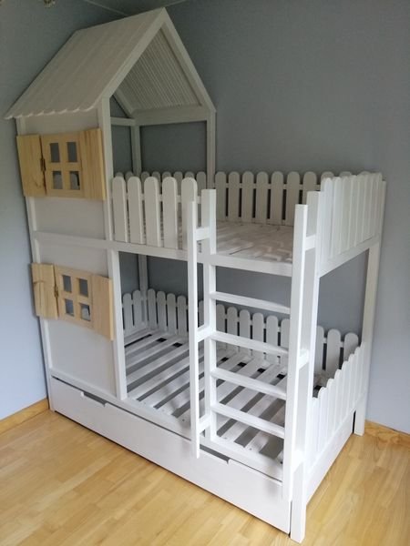Łóżeczko dziecięce piętrowe
